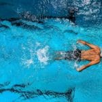 allenamento in piscina