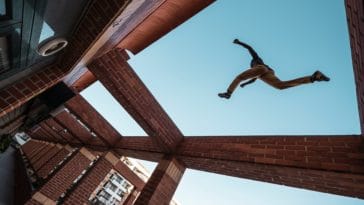 allenamento per il parkour