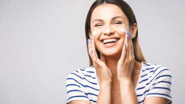 crema viso per attività sportiva