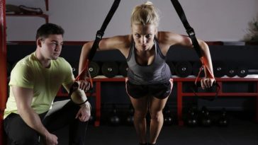 allenamento con TRX