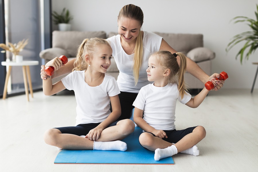 Sport in casa per bambini